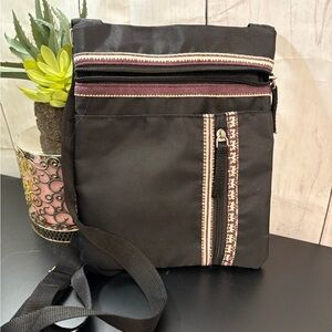 Canyon Sky Black Crossbody Bag